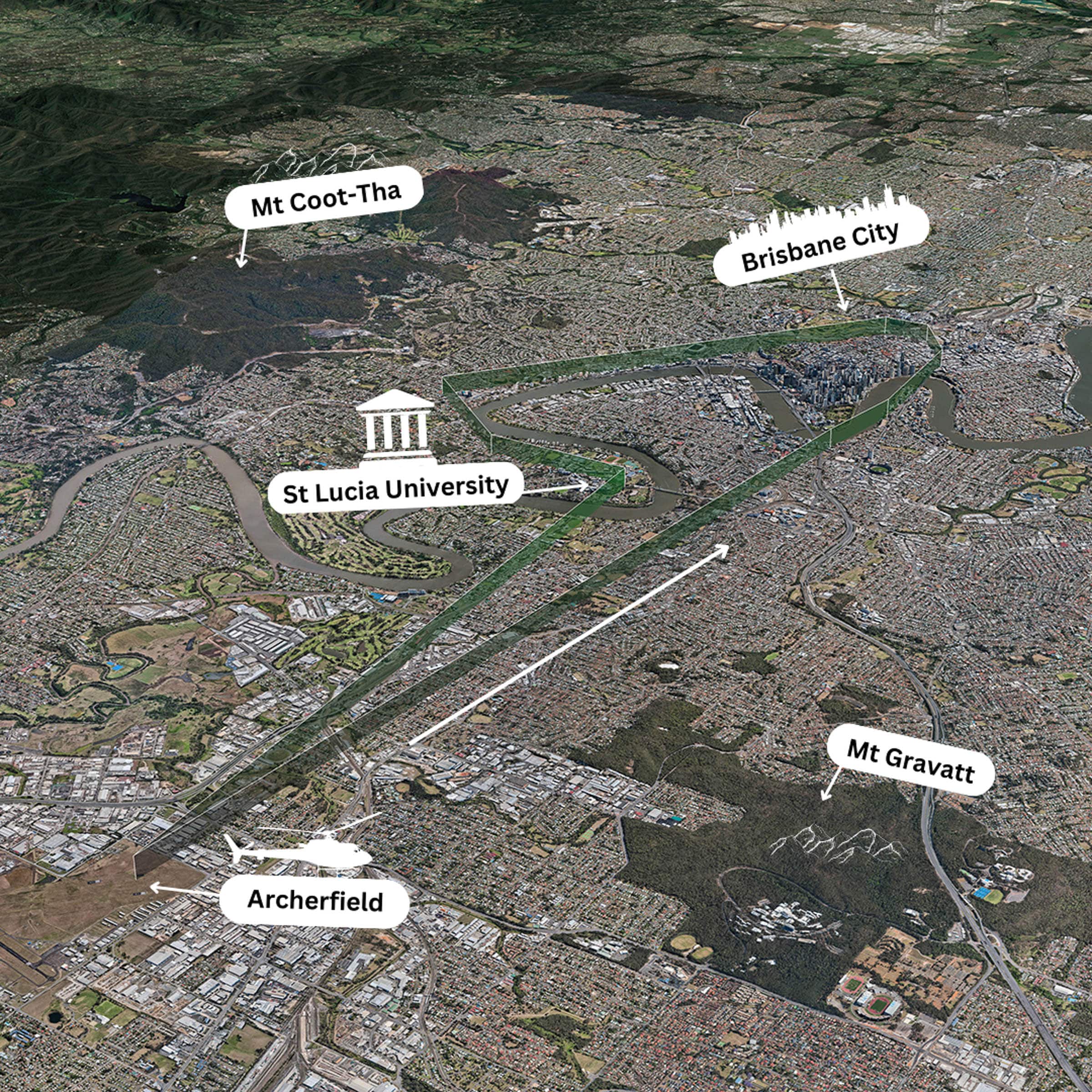 Brisbane City Scenic Flight 2 Brisbane’s best Helicopter Experiences