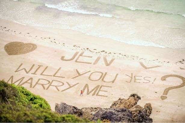 Jeremy Curtis on the beach
