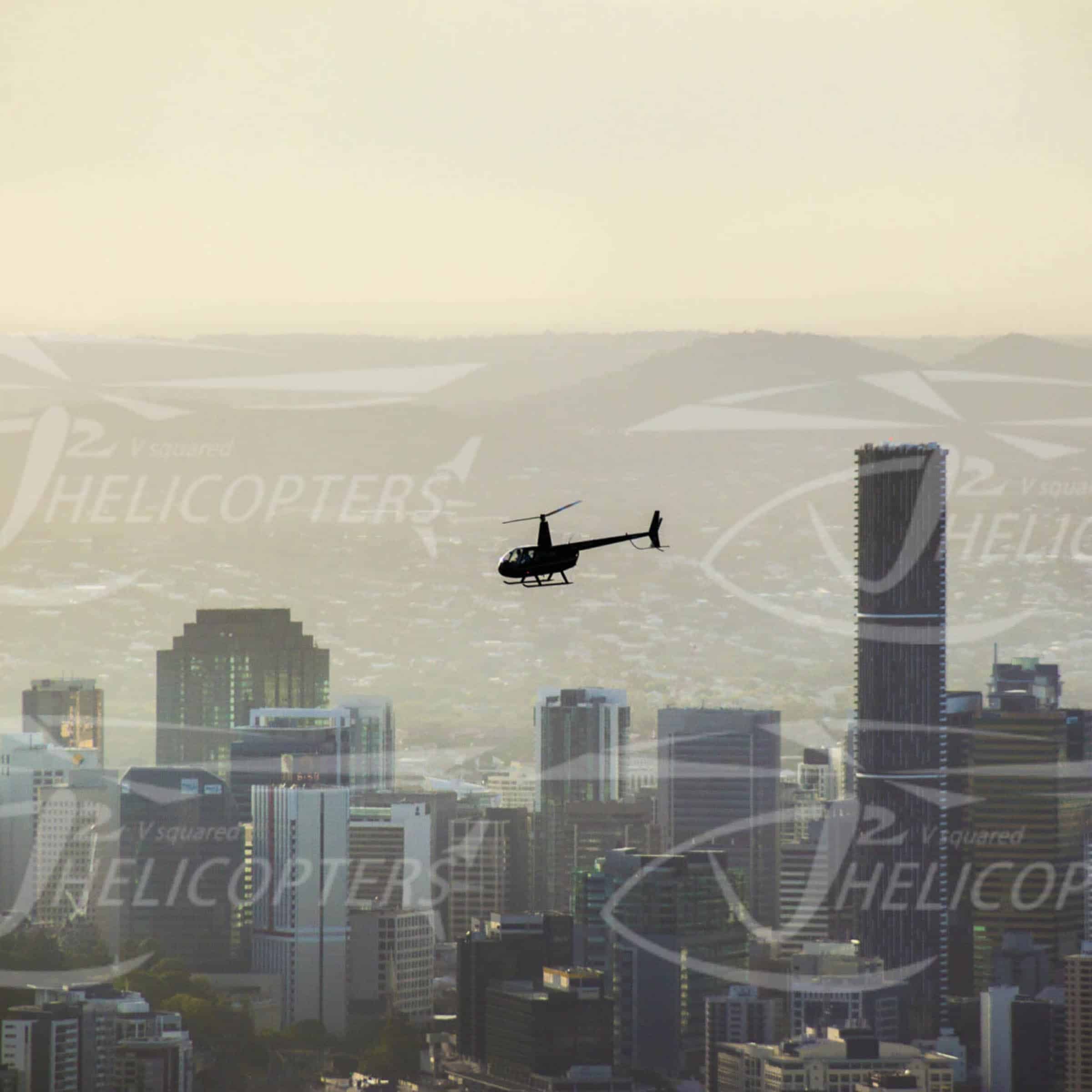 V2 Helicopters Gift Voucher 2 City & Mountain Views Scenic Flight