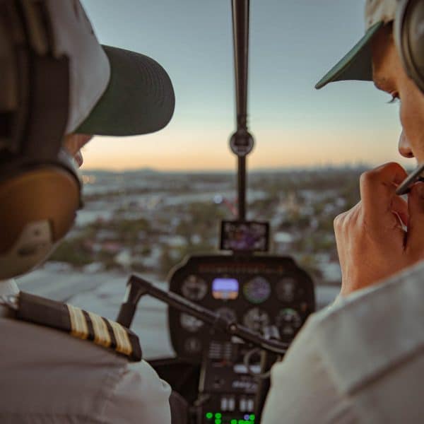 Skyline of Brisbane from Above